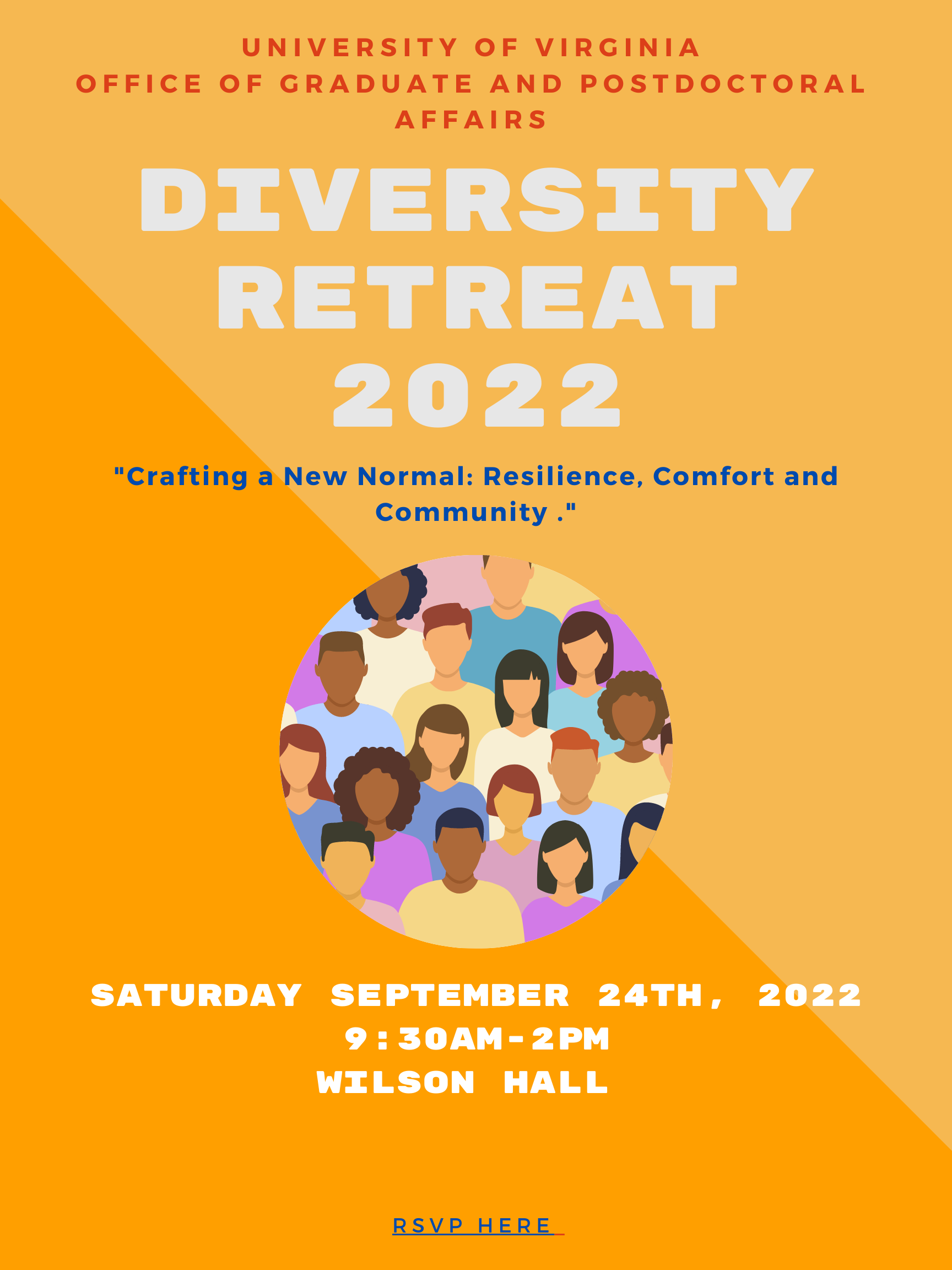 UVA Diversity Retreat 2022 Promo Event Flyer